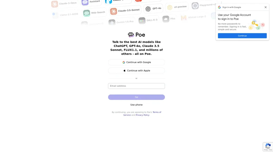 Poe - Fast, Helpful AI Chat